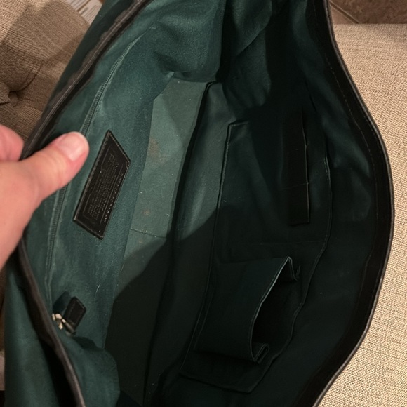 Coach bag laptop bag in very good condition. Would be a great diaper bag too! - Picture 7 of 7